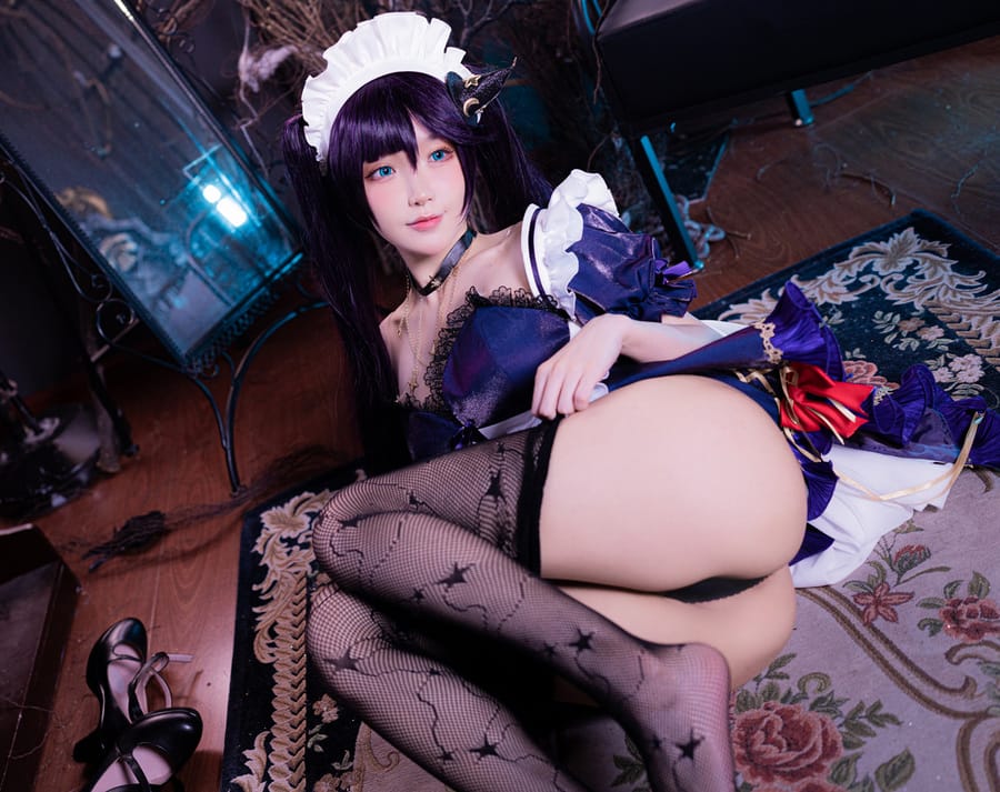 阿包也是兔娘 –NO.41 莫娜女仆[36P/478MB]-1