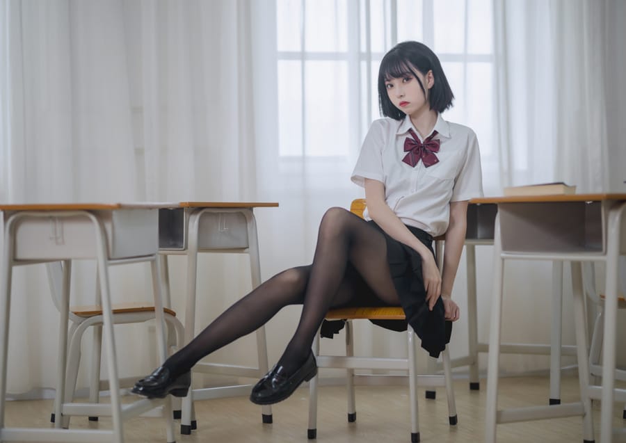 许岚LAN –NO.001 教室jk黑丝[40P/425MB]-1