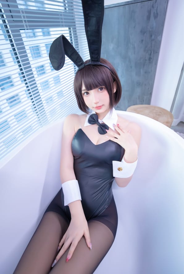 神楽坂真冬 –NO.085 兔女郎与钢管《バニーバブル》[150P2V/828MB]