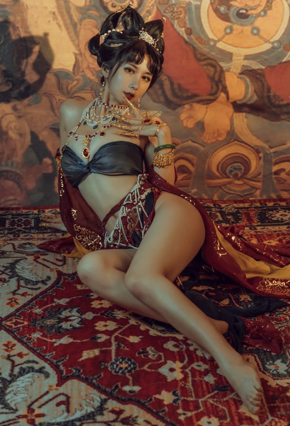 Genji云溪溪 –NO.001 奶桃 敦煌[45P/505MB]-1