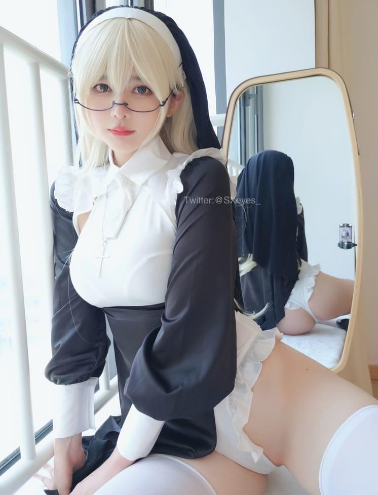 眼酱大魔王w – NO.67 修女シスター [34P2V-156MB]-2