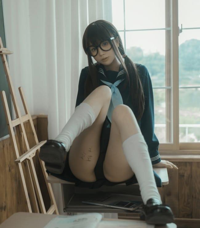 西园寺南歌 – NO.13 与班长的游戏[137P5V-1.07GB]-2