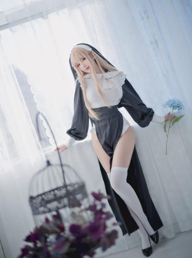 Shika小鹿鹿 – NO.089 修女[16P-172MB]-3