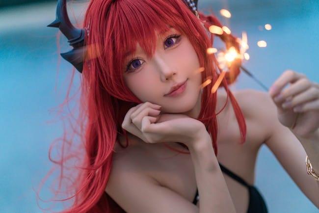 阿包也是兔娘 –NO.061 明日方舟 史尔特尔[50P-808MB]-4