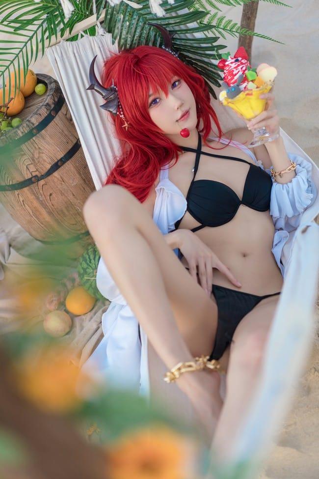 阿包也是兔娘 –NO.061 明日方舟 史尔特尔[50P-808MB]-1