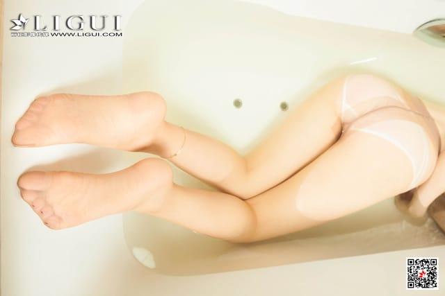 Ligui丽柜 – 2020.12.02《香足酒浴》天天[70P70M]-1