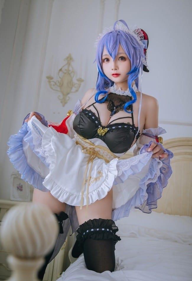 日奈娇 – NO.057 甘雨女仆[23P-394MB]-1