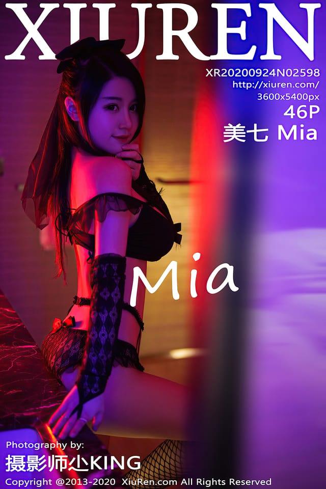 秀人网 – 2020.09.24 VOL.2598 美七MIA[46+1P497M]