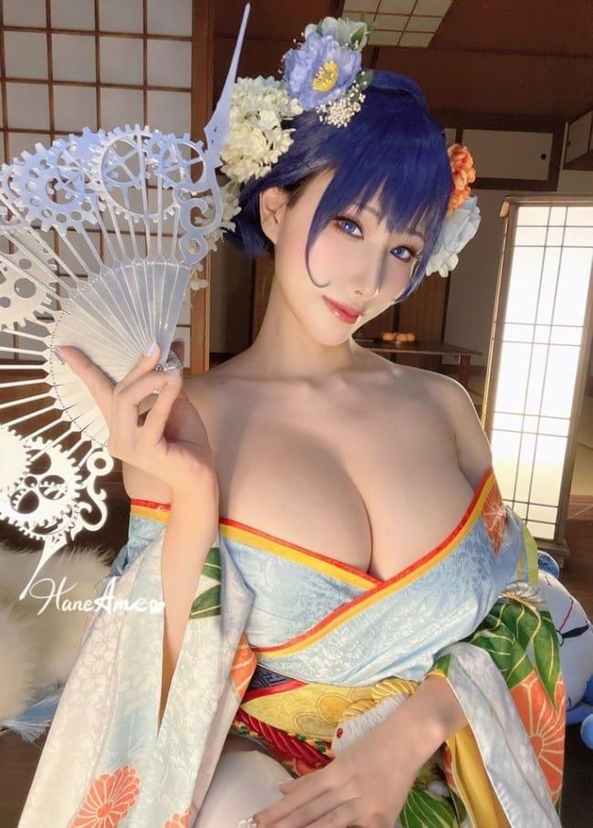 雨波_HaneAme – NO.233 對魔忍 & Hololive Kronii 自拍+视频[110P18V-2.24GB]-5