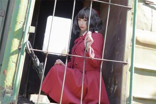 [喵糖映画]VOL.444 红色JK裙 [39P/107MB]-1