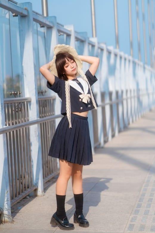 喵糖映画 JKL.024 深蓝JK至服 [40P/598MB]-1