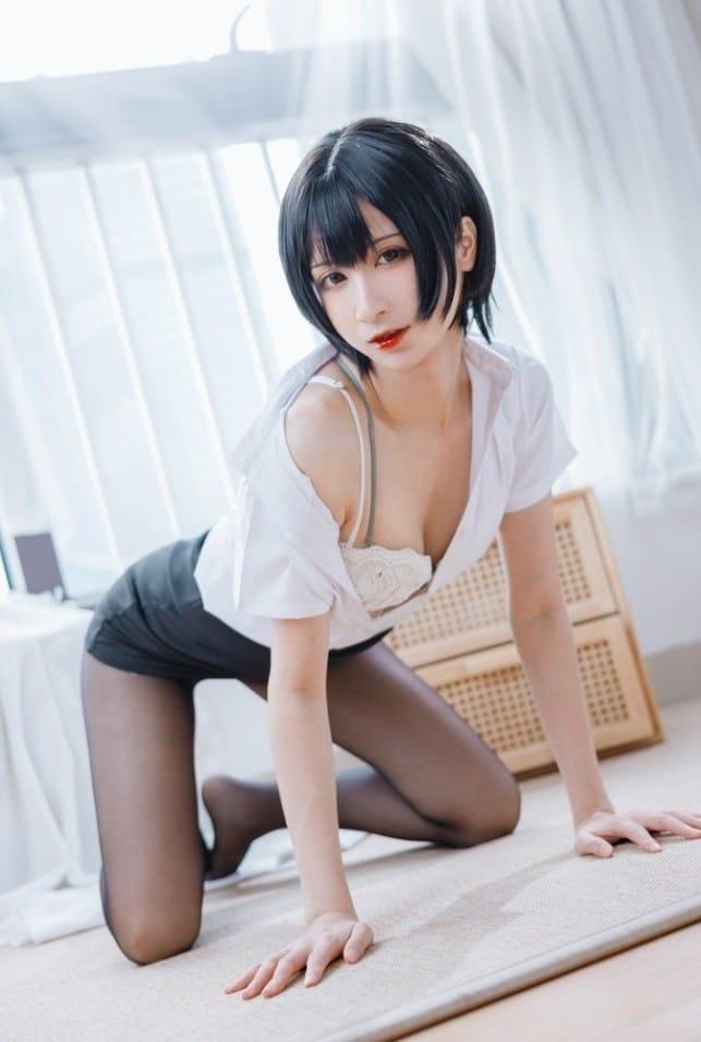 贝儿酱Miki – OL装 [31P-289MB]-1