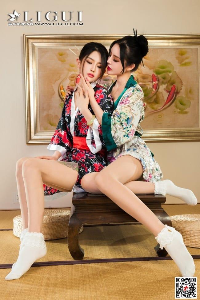 [Ligui丽柜]2021.08.20 《双生花- 香丝深吻》凉儿&甜甜-1