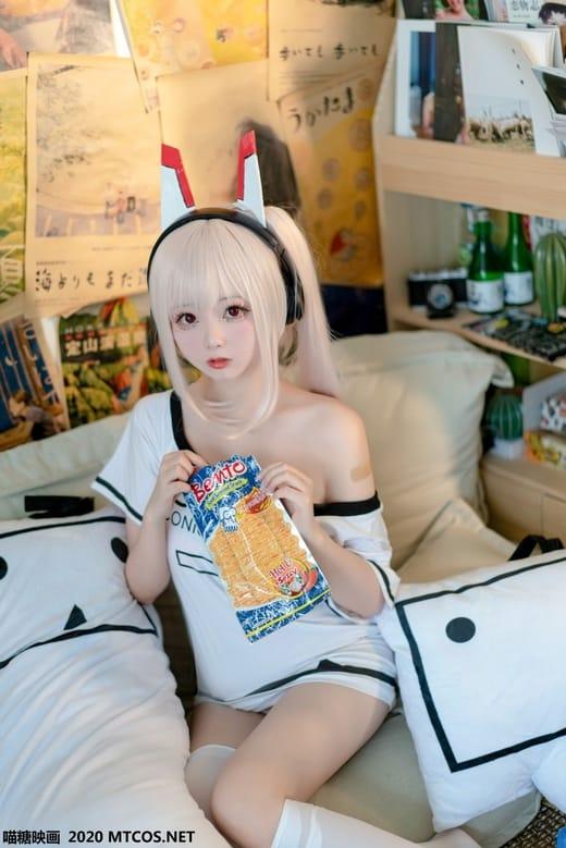 喵糖映画 VOL.113 白丝宅T[38P/803M]-1