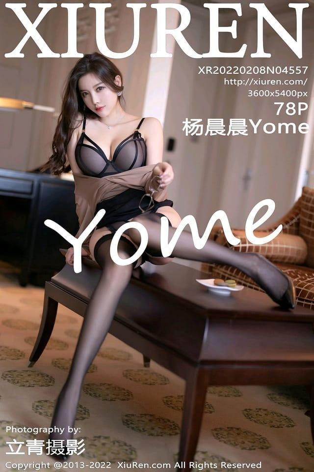 [XIUREN秀人网]2022.02.08 VOL.4557 杨晨晨Yome[78+1P／615MB]