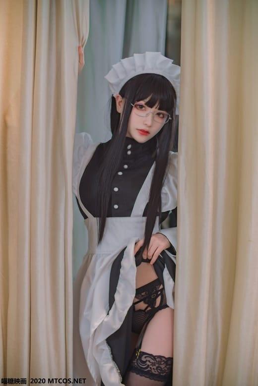 喵糖映画 VOL.120 钕仆眼镜娘[36P/395M]-2