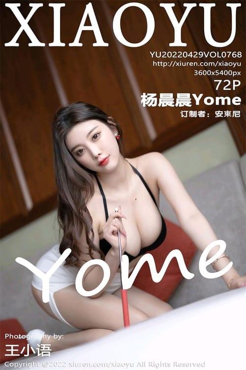 [XIAOYU语画界]2022.04.29 VOL.768 杨晨晨Yome[72+1P／575MB]