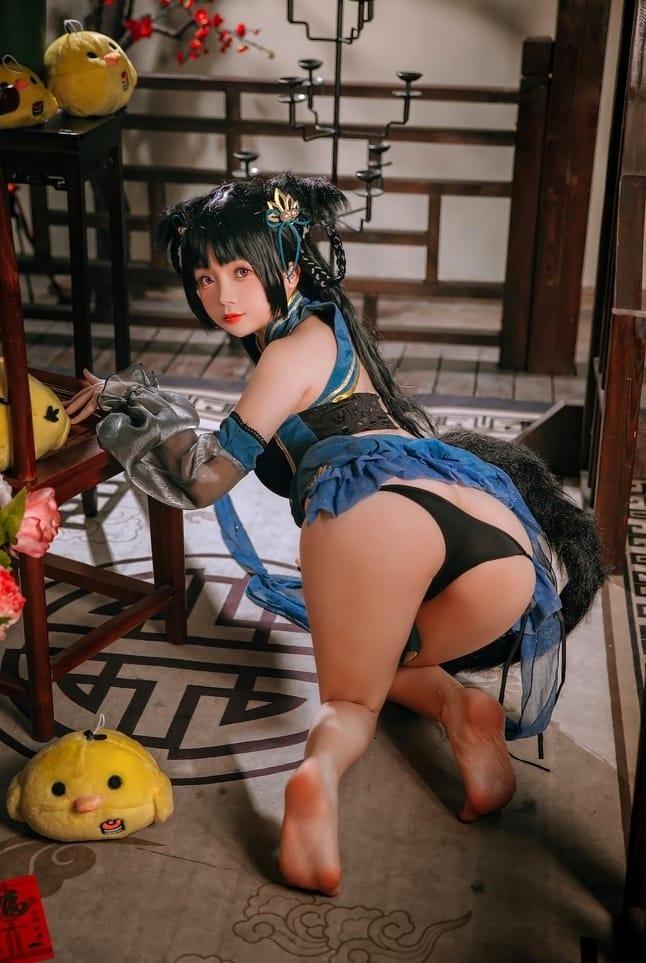 日奈娇 – NO.076 碧蓝航线 大潮旗袍 [25P-206M]-1