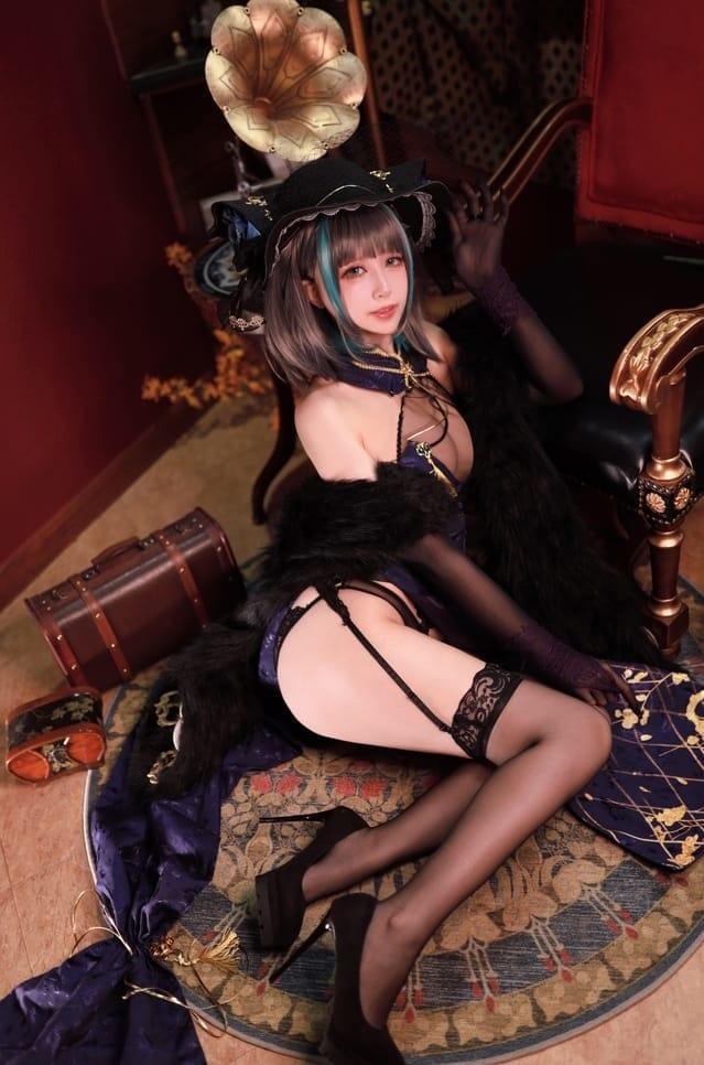 黑白御猫 NO.07 柴郡旗袍 [37P-122M]-1