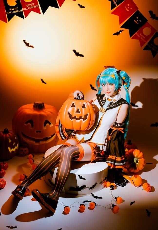 星之迟迟 NO.171 2023年10月计划赠品 万圣节MIKU [53P-306M]-1