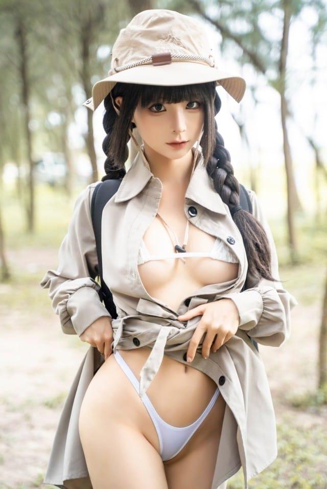 蠢沫沫 – NO.327 露营[53P-763MB]-1