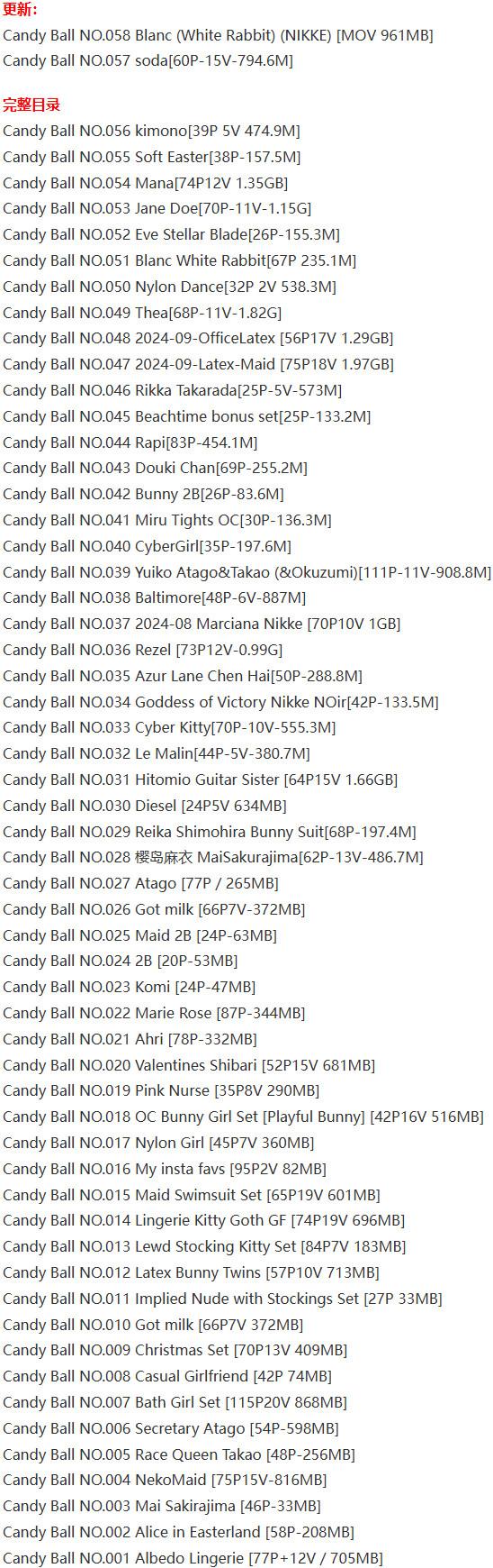 Candy Ball – 写真图包合集【持续更新中】-3